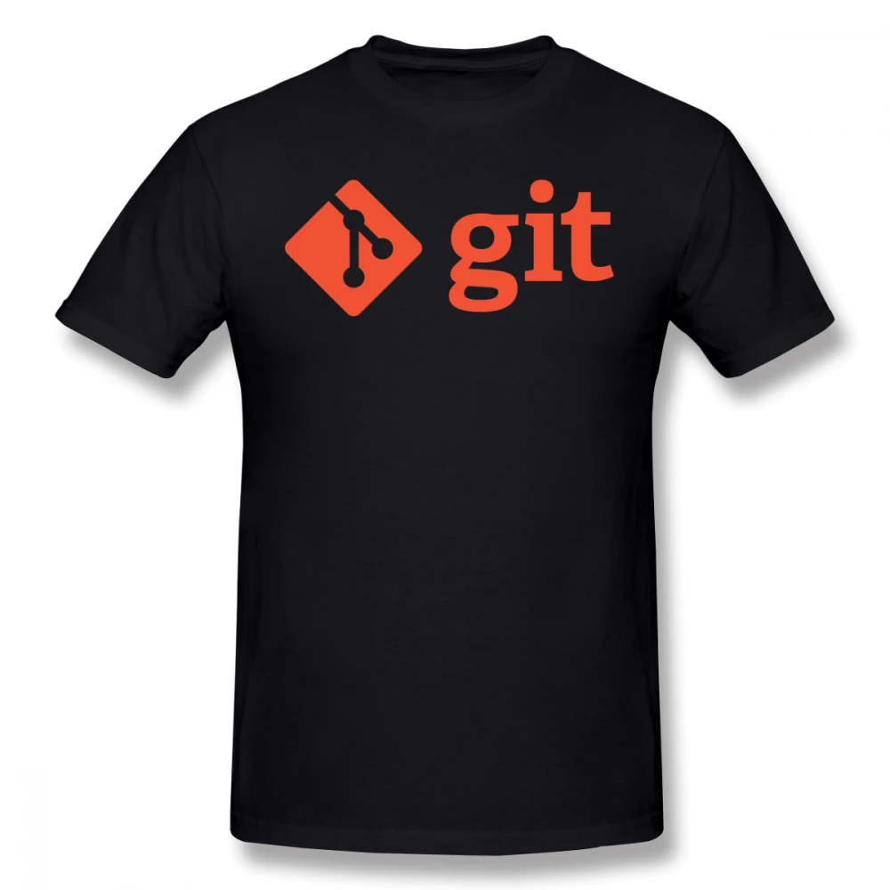 Github T Shirt Git Red Logo T-Shirt Short-Sleeve Graphic Tee 100 Cotton 5x Beach Cute Man Tshirt | Мужская одежда