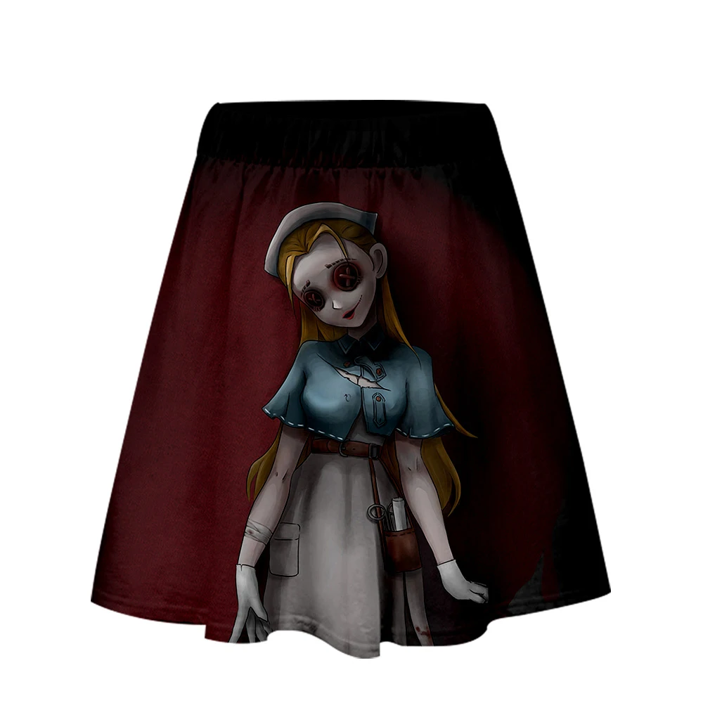 Identity V 3D юбка с принтом женская летняя сексуальная юбка новая одежда Повседневная Женская Горячая Распродажа k-pops юбки плюс размер xxl