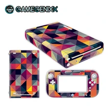 GAMEGENIXX наклейка на кожу виниловая наклейка защитный чехол Полный Набор для Nintendo WiiU-красочный дизайн