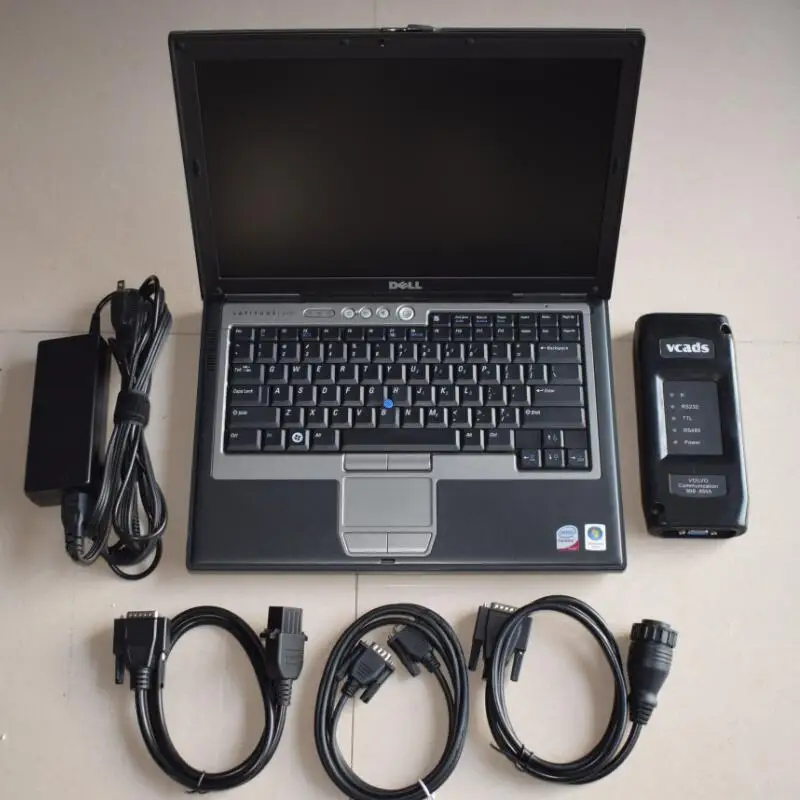

VCADS Pro 2.40 for Volvo Truck Diagnostic Tool with Software installed well in d630 laptop ready use