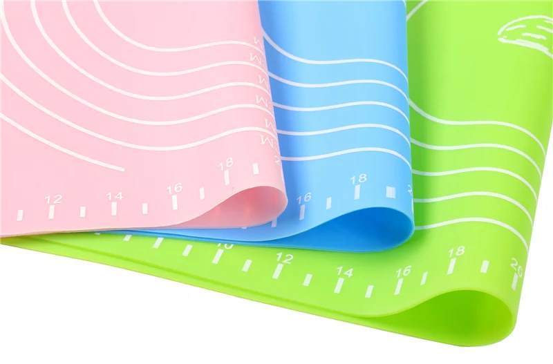 40*30 см силиконовые кондитерские доски коврик антипригарное высокотемпературное сопротивление утолщение стол Гриль коврик для замеса теста кухонные инструменты