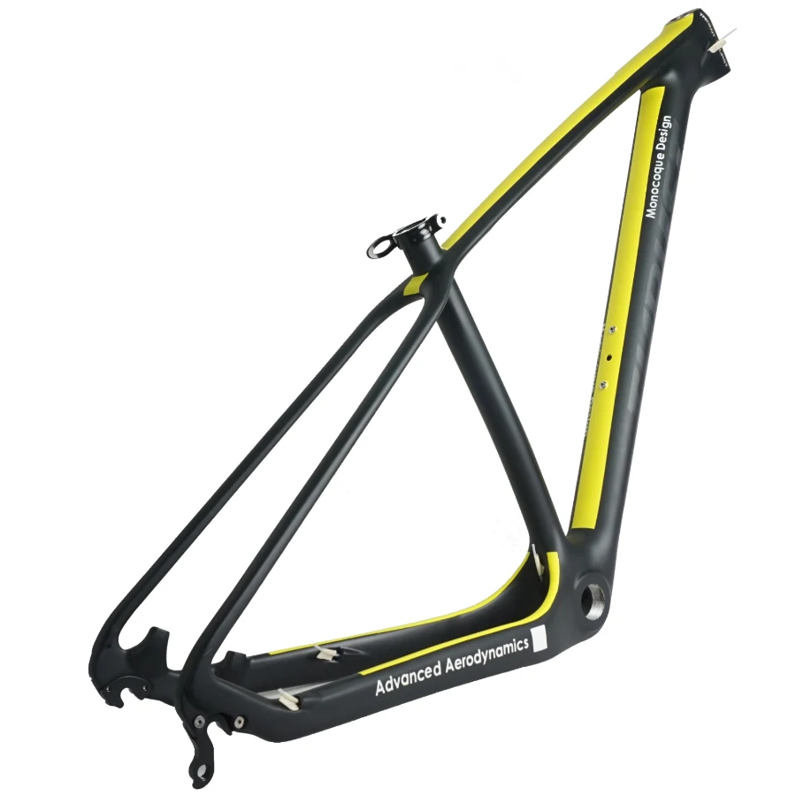 Cheap THRUST Carbon Frame 29er 15 17 19 Carbon mtb Frame 29 er BSA BB30 Bike Bicycle Frame Max Load 250kg 2 Year Warranty 12 Color 12