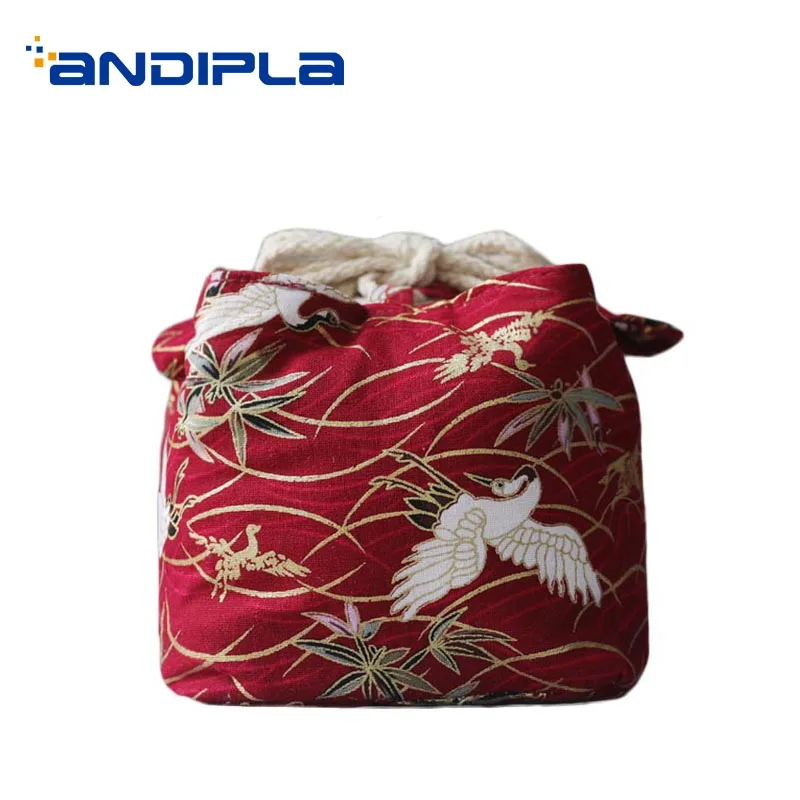 

Creative Teapot /teacup Storage Bag Teaware Cotton Bags for Travel Easy Carry Chinese Kung Fu Tea Set Accessories Package Art