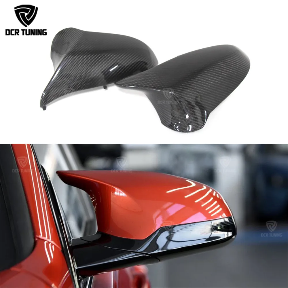 Real M3 M4 replacement part side door mirror cover for BMW M3 M4 f80