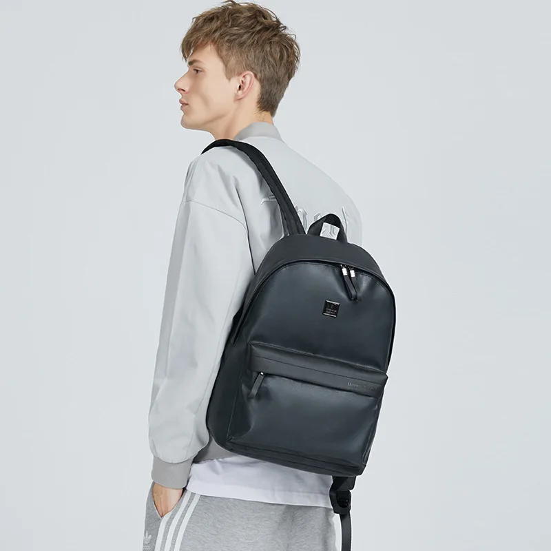 Men Backpack Male Fashion Computer Laptop Bag Travel School College Bookbag New Satchel Cute Brand PU 16inch | Багаж и сумки