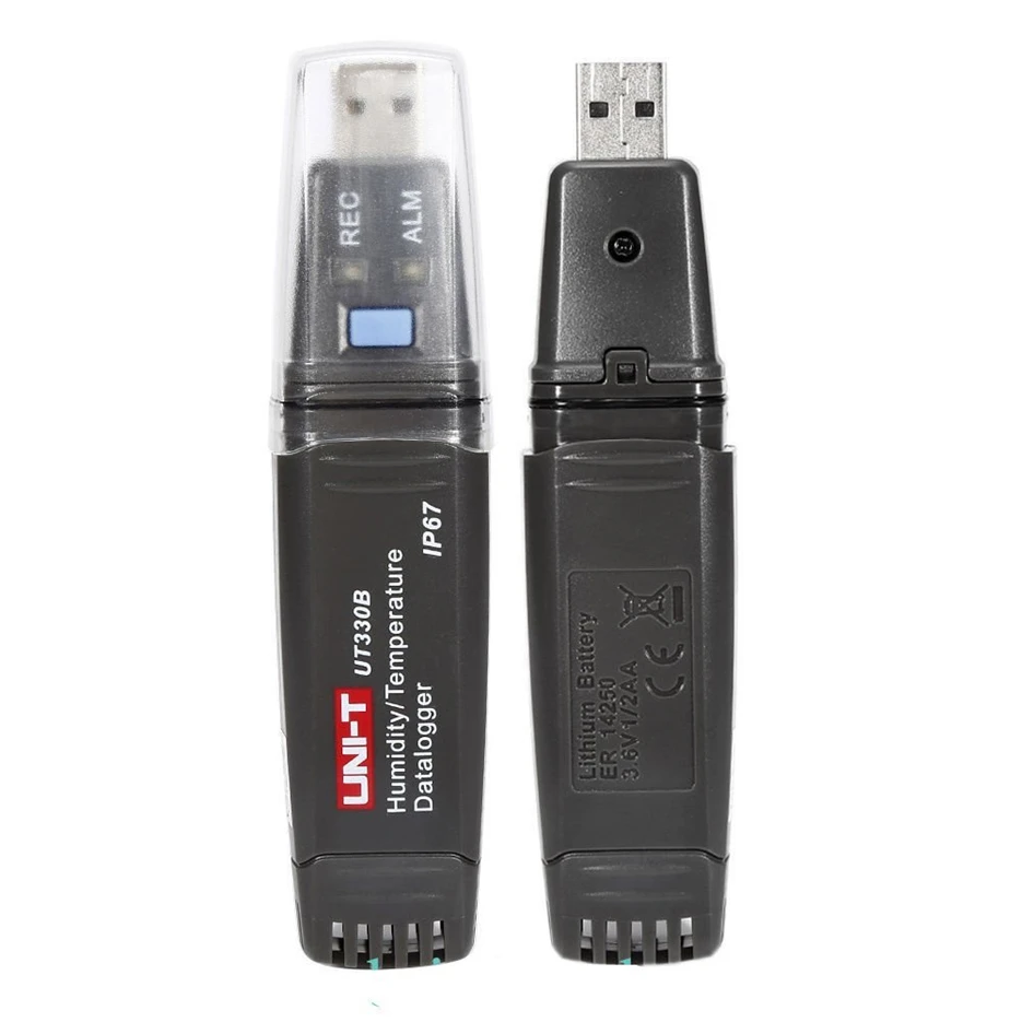 High Precision UNI-T UT330B Mini USB Temperature Humidity 2in1 Data Logger Storage Meter Thermometer Hygrometer PC Connecting High Precision UNI-T UT330B Mini USB Temperature Humidity 2in1 Data Logger Storage Meter Thermometer Hygrometer PC Connecting