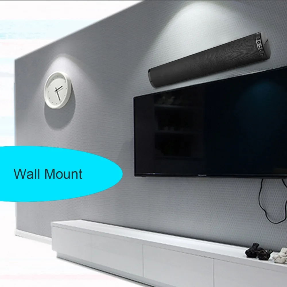 20W Column Wireless Bluetooth Speaker TV Soundbar