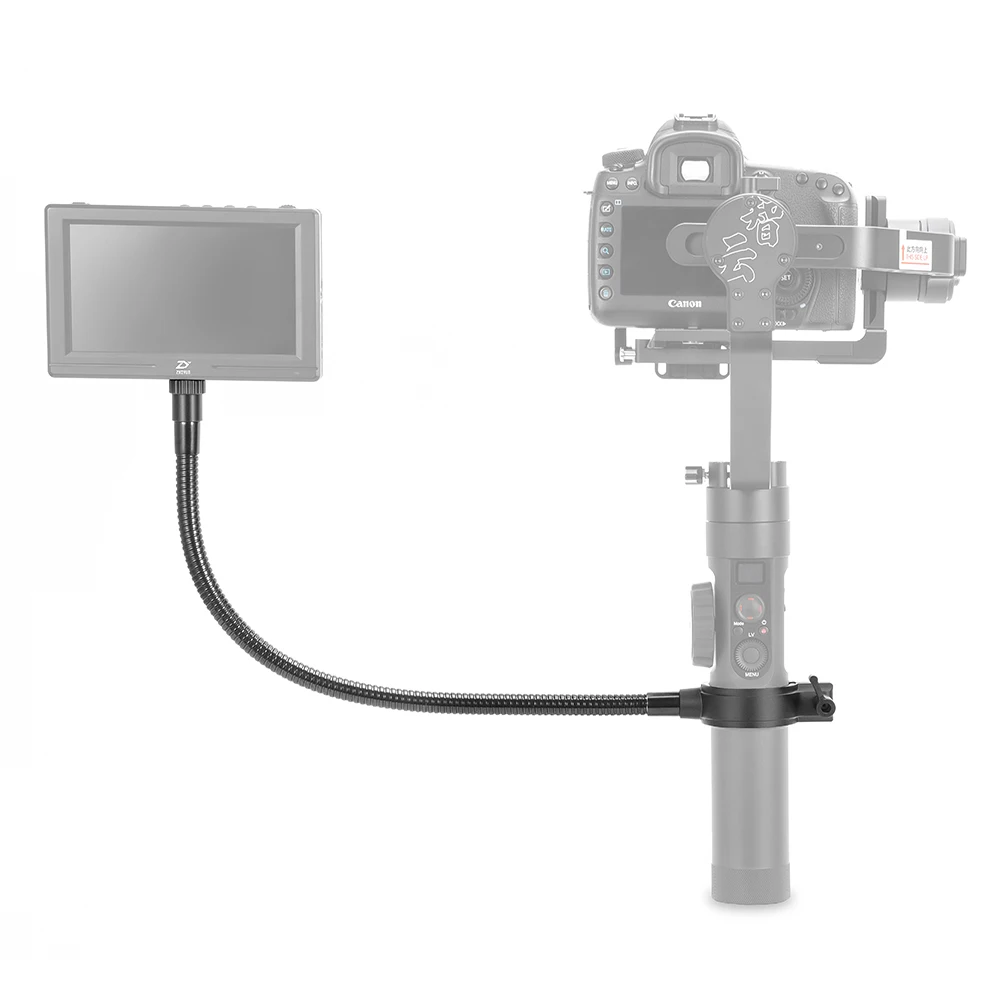 

Zhiyun Crane 2 Accessory 1/4 Thread Metal Holder with Flexible Pipe Length 40cm for Monitor Screen,LED Flash Light,Action Camera