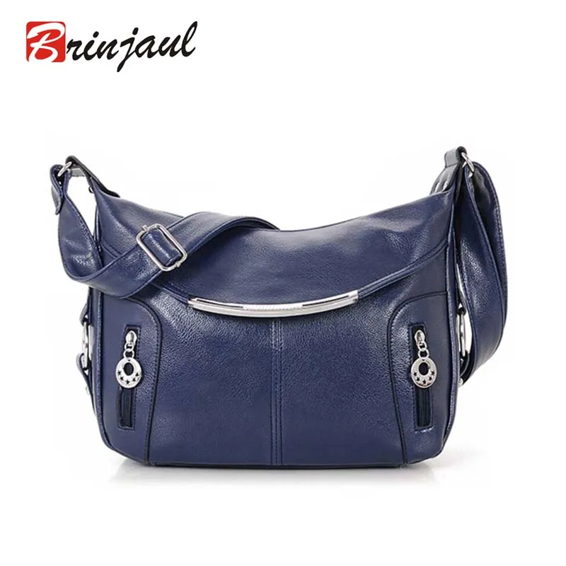 Women messenger bags women handbag bolsas Dumpling leather shoulder bag Crossbody Bags female bag mom package XP315
