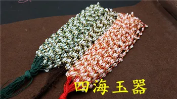 

Boutique buckle Bead Necklace Pendant Chain jade jade wire rope