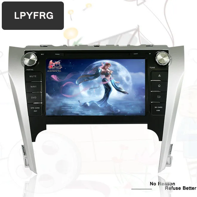 Восьмиядерный 1024*600 android 10 0 4G 64G Автомобильный DVD GPS навигационный плеер для Toyota Camry
