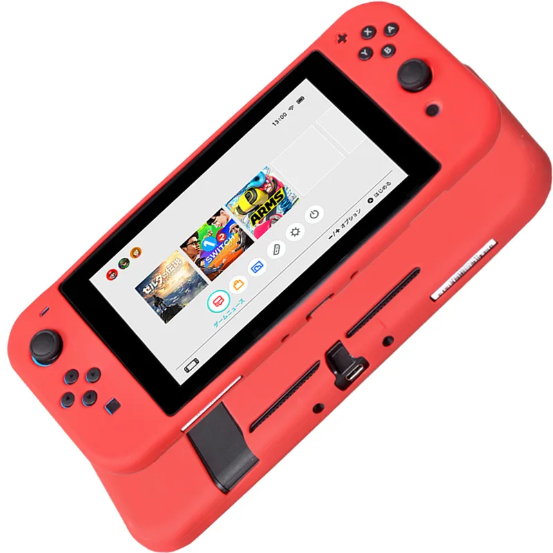 Силиконовый чехол Yoteen для контроллера nintendo Switch резиновый чехол Joy-con полное покрытие защита от падения