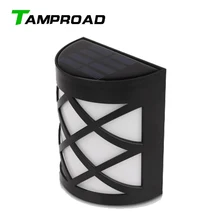 TAMPROAD Солнечная энергия мощность открытый яркий светодиодный светильник водонепроницаемый Темный зондирование Авто ВКЛ/ВЫКЛ для PathYard сад подъездная дорожка лестницы