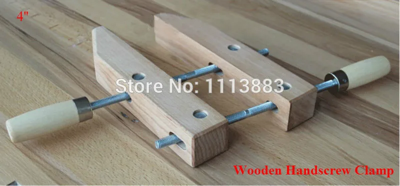 

4" Wooden Handscrew Clamp