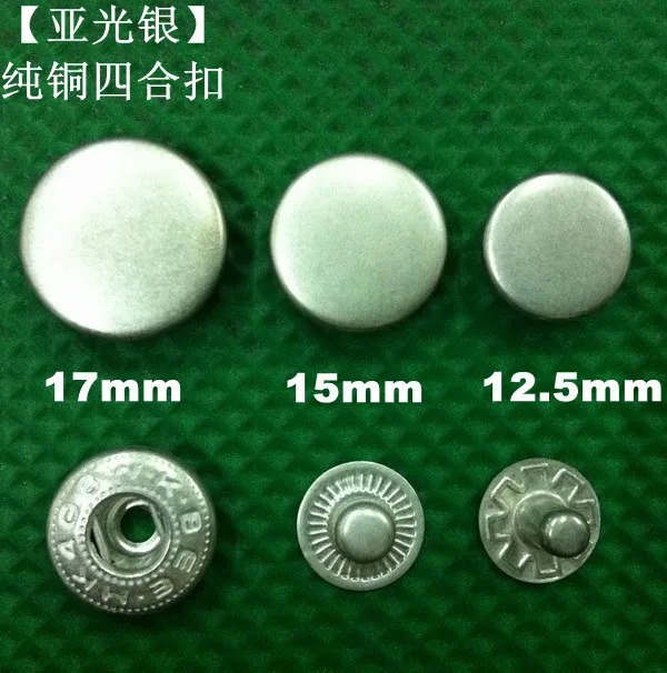 matt silver snap