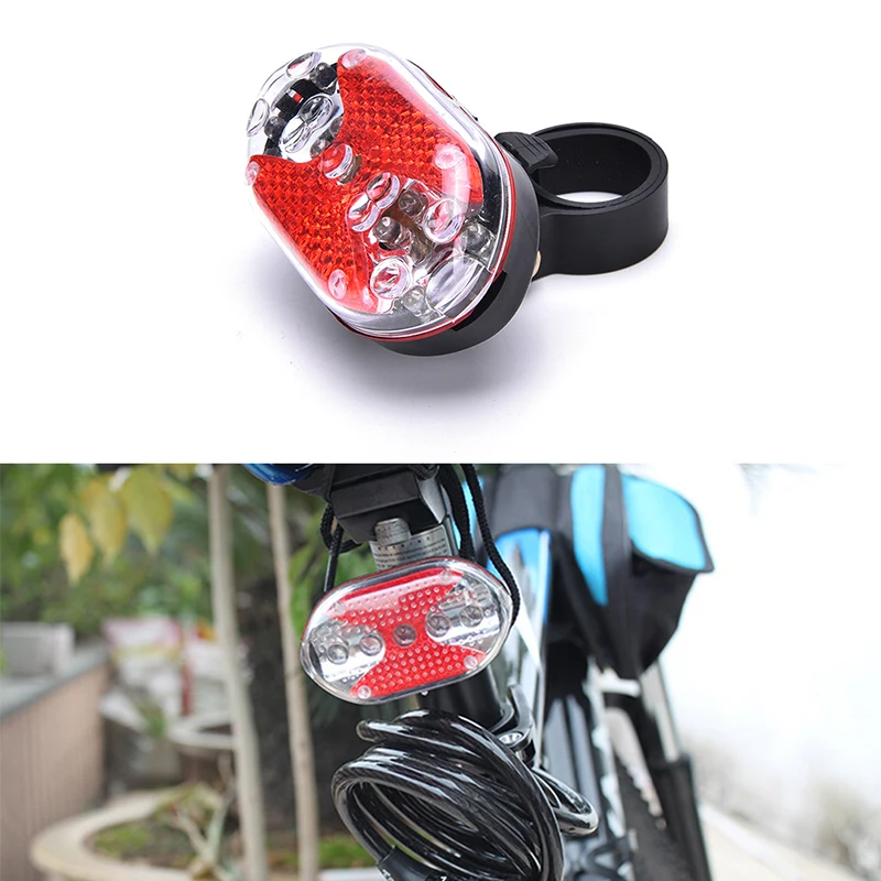 Bike Front And Back Rear Light Silicone Bike Tail Light Rear