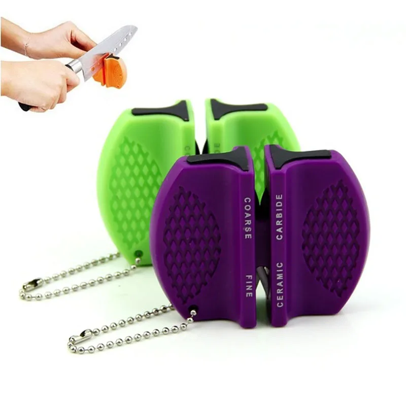 

Superior Ceramic Rod Tungsten Steel Camp Pocket Kitchen Knife Sharpener Stone Tool LXY9 DE1717