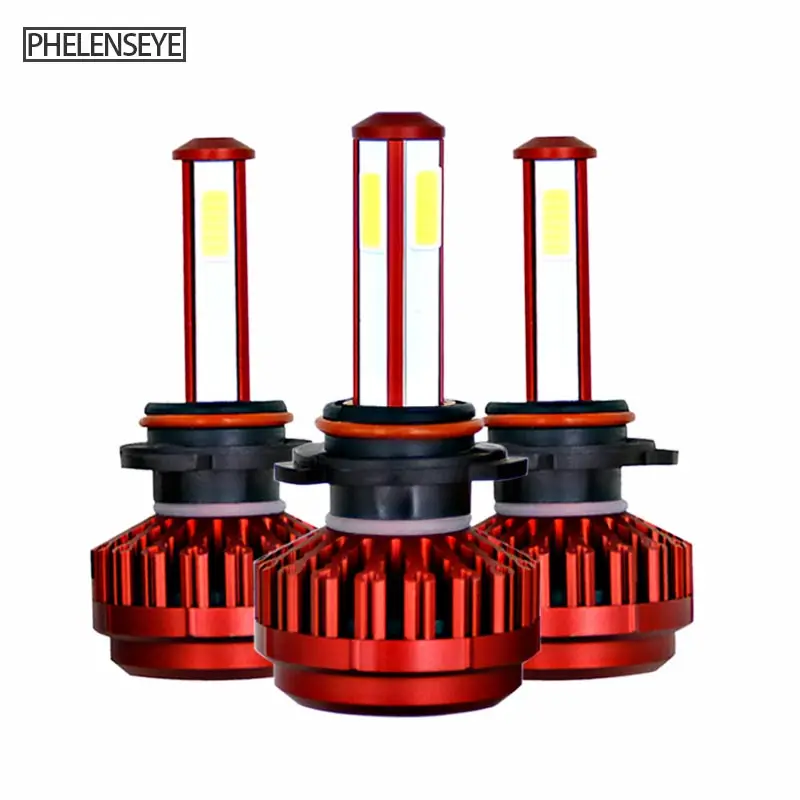 

4-side Designed 12000lm Headlight Bulbs H7 Led Bulb H4 Led 9V 12V 24V 36V for Car H8 H9 H11 HB3/9005/H10 HB4/9006
