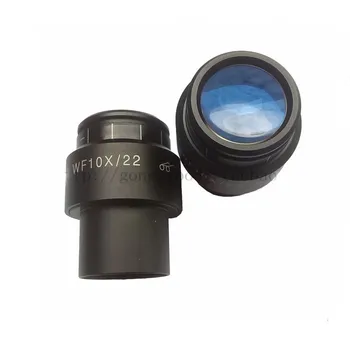 

1pc Diopter Adjustable WF10X/22mm Stereo Microscope Eyepiece High eyepoint Wide Angle Lens with Rubber Eye Protection