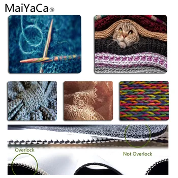 

MaiYaCa New Arrivals Knitwear High Speed New Mousepad Size for 180*220*2mm and 250*290*2mm Mousepad