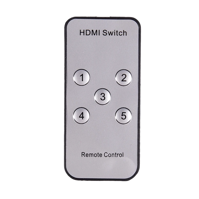 1080P Hdmi Коммутатор Hdmi 2,0 5X1 переключатель аудио видео конвертер 4Kx2K@ 60 Гц поддержка Hdr-Us Plug
