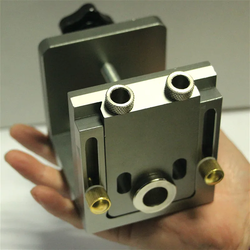  Deluxe Portable Pocket Hole Jig Kit System with 9mm Drill & Accessories for Carpenter WoodWorking &