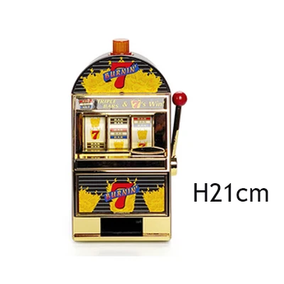 7 Piggy Bank 10,5*19 см игровые автоматы Копилка фрукты и цифровой дизайн дома Спальня копилки ремесло детей творческие подарки на день рождения - Цвет: 7 Piggy Bank