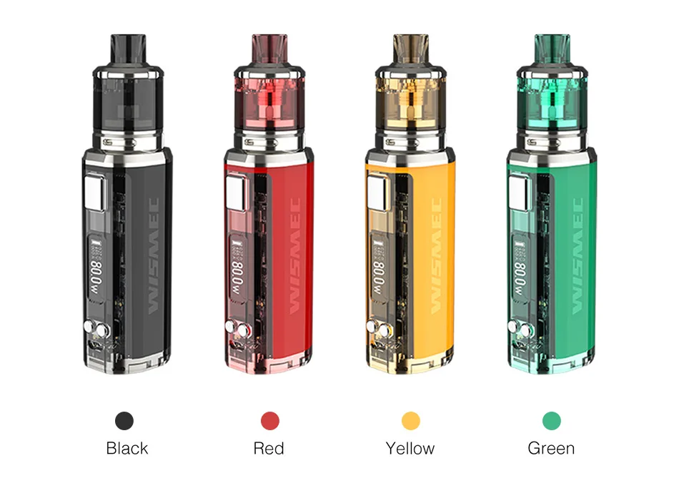 WISMEC SINUOUS V80 80W TC Kit with Amor NSE