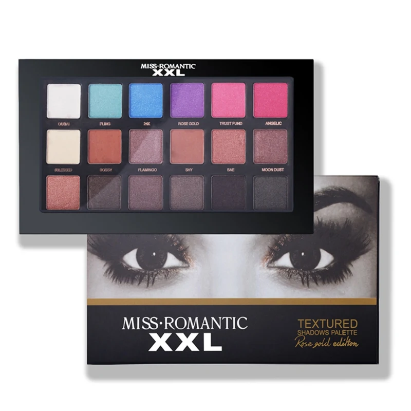 

18 Colors Long Lasting Shimmer Matte Eyeshadow Palette Waterproof Eye Shadow Makeup Eyes Beauty Cosmetic