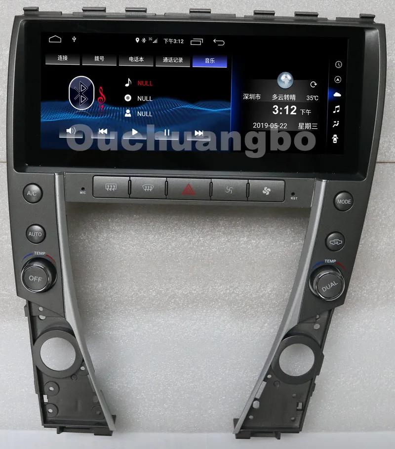 Ouchuangbo 8 дюймов Автомобильный Стерео gps радио для Lexus ES ES240 ES350 2006 2012 поддержка 4 ядра