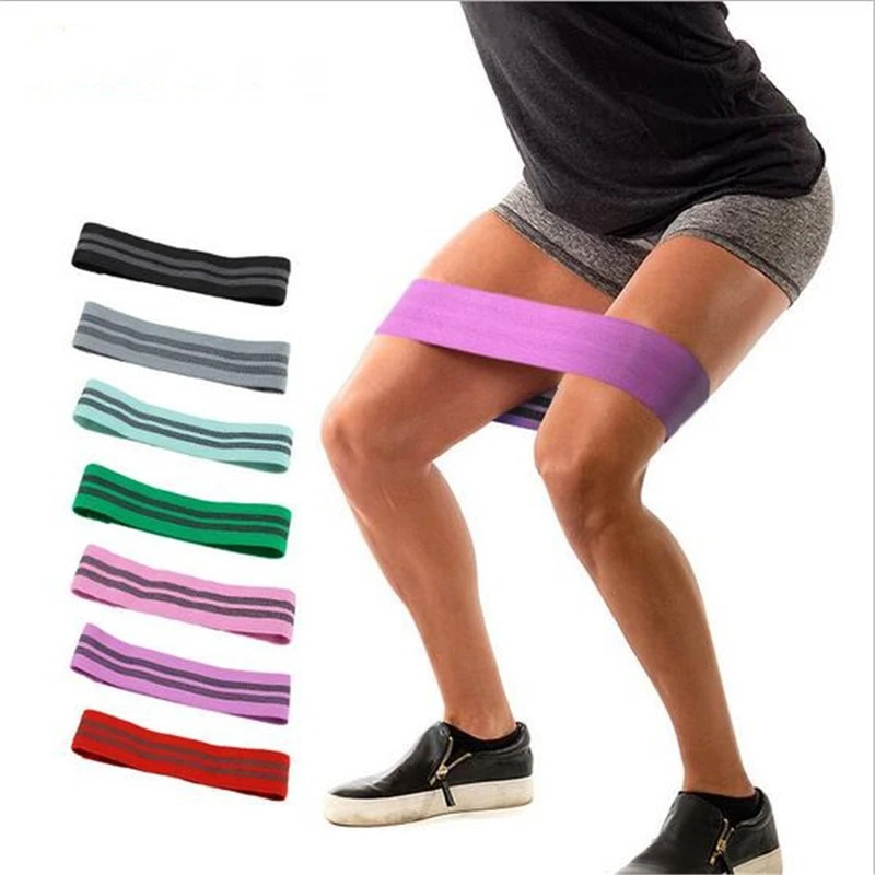 Resistance Bands Hip Circle Anti Slip Widen Rubber Band Exercises