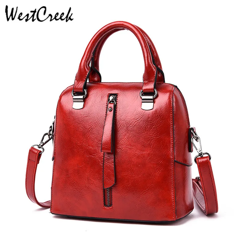 

WESTCREEK Brand Women Leather Handbags High Quality Female Shoulder Bags Crossbody Bags for Women Small Tote Bag for Girls New