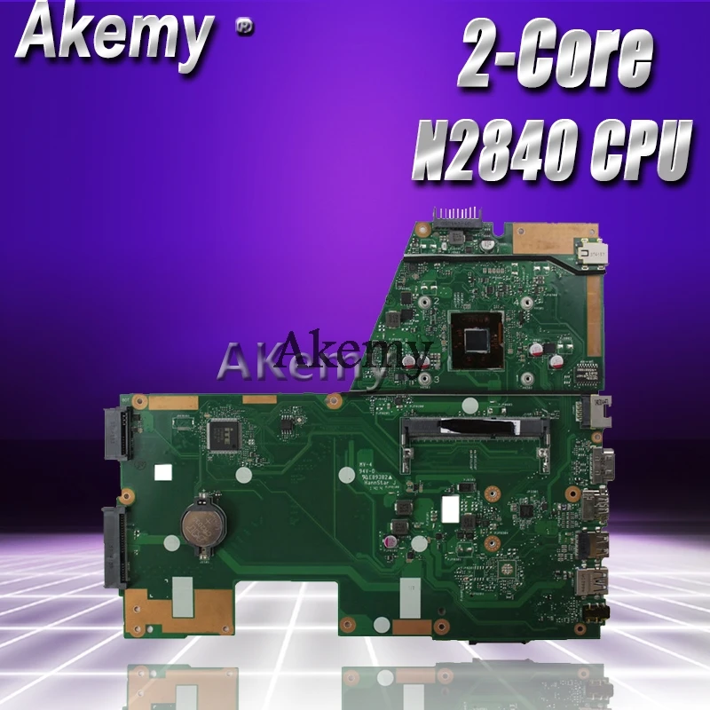 Akemy X551MA материнская плата для ноутбука ASUS X551MA X551M X551 F551MA D550M тесты оригинальная плата 2 ядра процессор N2840