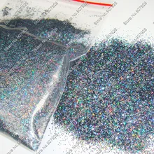 50 г-0,4 мм бадминтонных ракеток 015 Блестки для ногтей Серый цвет блеск для ногтей для удаления пыли порошок для ногтей искусство украшения& блестки для ногтей