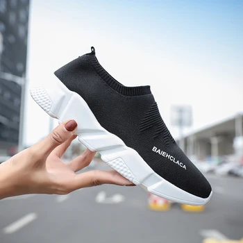 

Eosnyx 2018 Air Mesh Cloth Men's Shoes Tide Flats Spring Autumn Light Casual Denim Shoes For Men Lovers Black Camo color 45