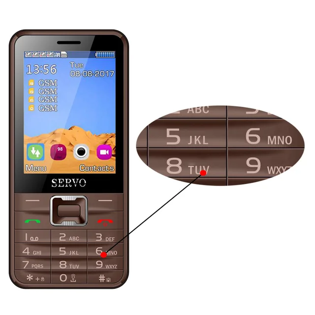 Servo v8100 аккумулятор