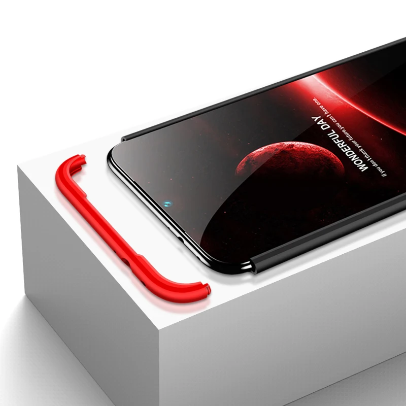 Матовый чехол для Xiaomi Redmi Note 7 7S противоударный жесткий из поликарбоната Pro Redmi7 7A