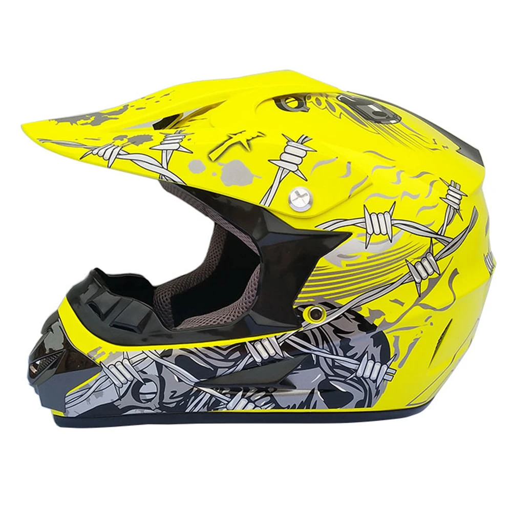 Шлем для мотокросса мотоциклетный шлем Байкер Capacete De Moto внедорожный гоночный