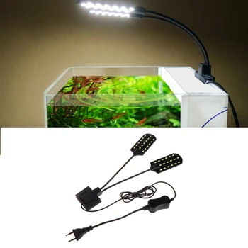 

15W Fish Tank Lamps EU Plug Aquarium Plant Lights High Brightness Energy Saving ##HDGSF51