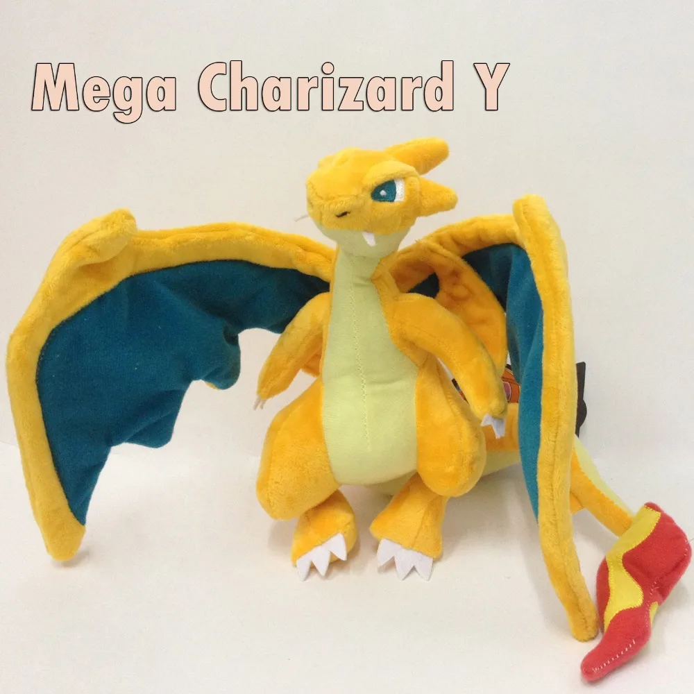 Игрушка Мега чиризард Y плюшевые мягкие игрушки куклы чучела животных Тедди 9&quot |
