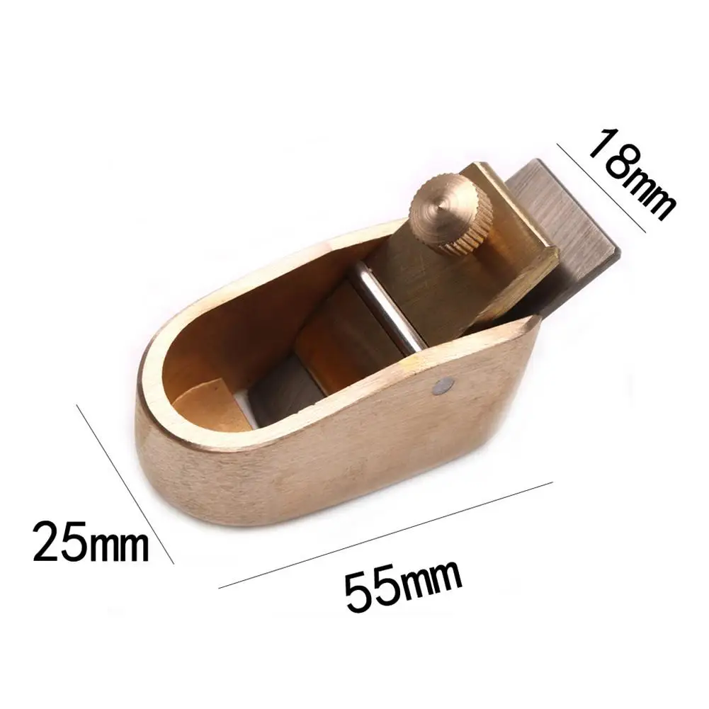 Violin Making Tool Brass Plane Hand Planer 8/12/14/16/18MM Blade Width Woodworking Planes For Violin Viola Cello Making Tool - Цвет: 1 (blade 18mm)