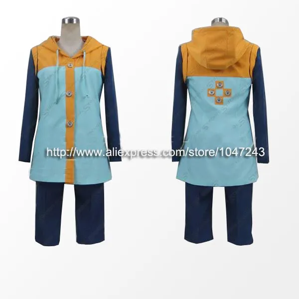 The Seven Deadly Sins,King,Fairy King Harlequin cosplay costume