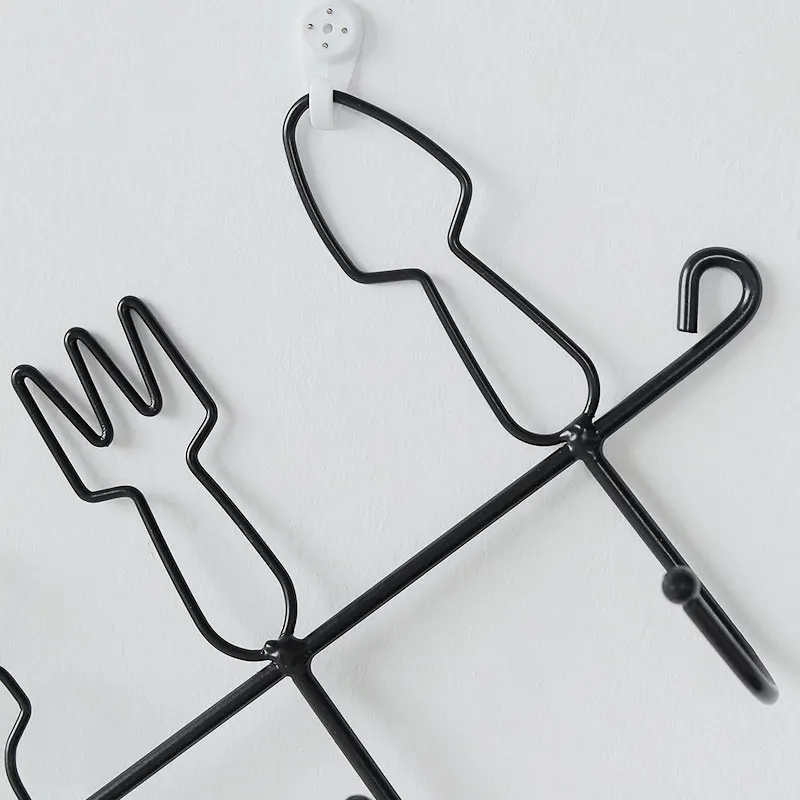 Modern Style Iron Potted Plant Kettle Shelving Hook Hat Rack Storage Rack Home Decorative Hook Key Hook Coat Rack Modern Style Iron Potted Plant Kettle Shelving Hook Hat Rack Storage Rack Home Decorative Hook Key Hook Coat Rack