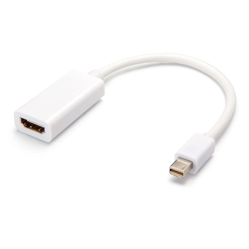 Thunderbolt мини дисплей порт дисплей DP Мужской к HDMI Женский адаптер конвертер кабель для Apple Mac Macbook Pro Air