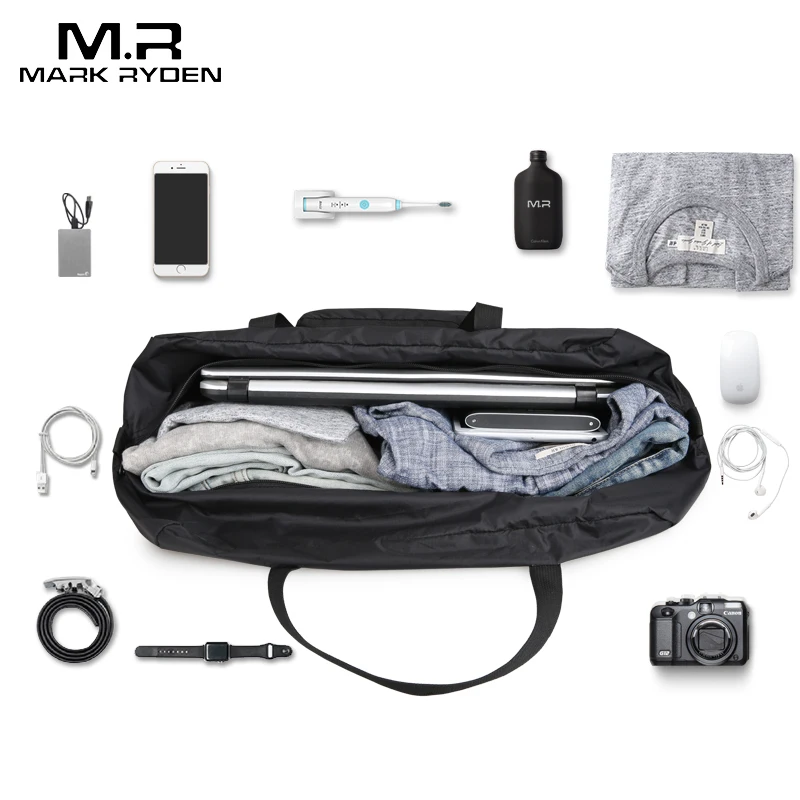 Mark Ryden Fashion WaterProof Travel Bag Large Capacity Bag Men Nylon Folding Bag Unisex Luggage Travel Handbags