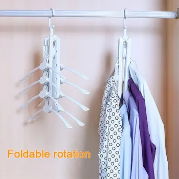 

8 in 1 Adjustable Foldable Drying Rack Clothes Drying Clothing Rack Space Saver Folding portable Hanger closet organizer Stand