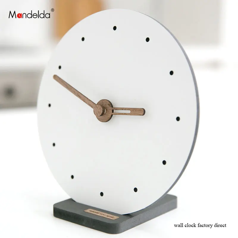 Горячая продажа Mandelda DIY креативный бесшумный кронштейн умные настенные часы