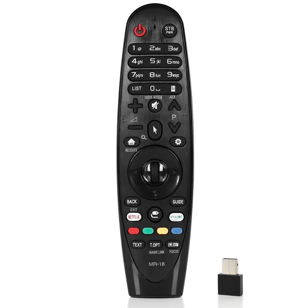 Новый дистанционное управление suiatble для Универсальный lg ЖК светодиодный LED ТВ MR-18 с netflx и amazon;