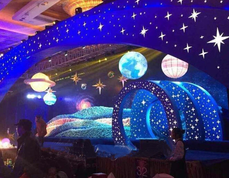 2m-5m-Hung-Lighting-Inflatable-Balloon-Inflatable-Moon-for-Decoration