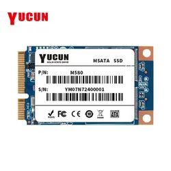 YUCUN MSATA 16 ГБ 32 ГБ 60 ГБ 120 ГБ 240 ГБ Internal Solid State Drive 64 ГБ 128 ГБ 250 ГБ 256 ГБ PCIE Tablet PC ультрабуки ноутбука